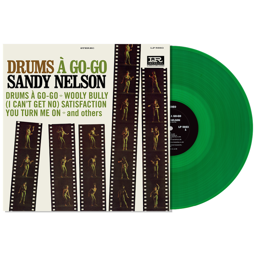 Nelson ,Sandy - Drums A Go Go ( Ltd Color Lp )